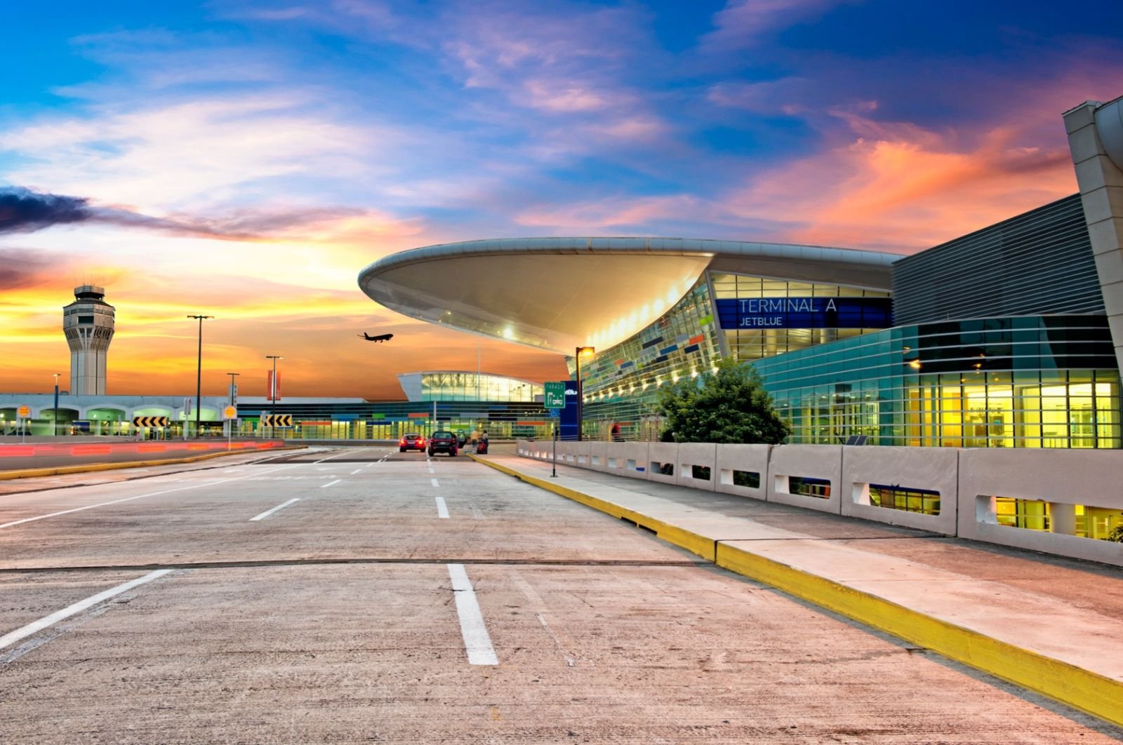 Airport signage installation at San Juan International Airport